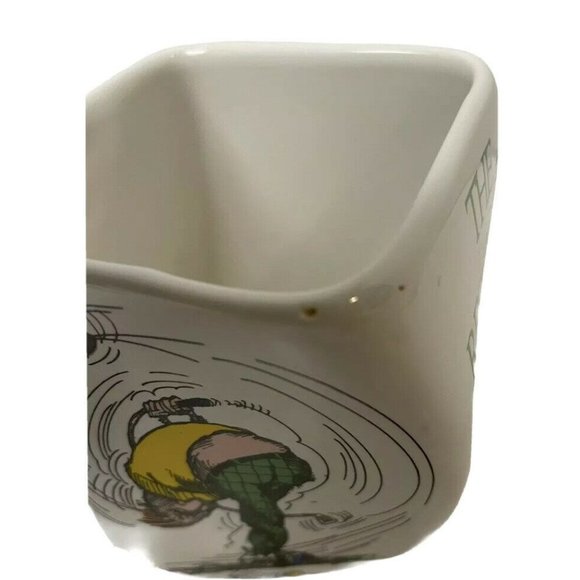 Golf Mug Coffee Tea The Results Of Over-Swing Ceramic Cup Square 12 oz - Picture 3 of 5